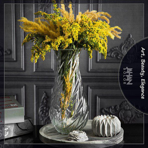 گلدان کریستال تورنادو