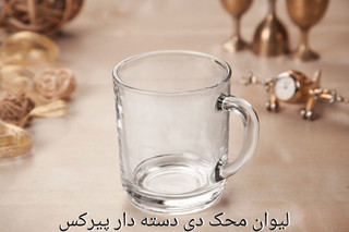 لیوان دسته دارمحک دی کریستال صادراتی